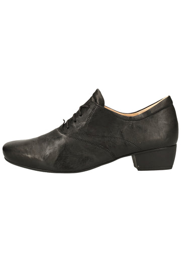 Think! Halbschuhe Leder Schwarz - surf4shoes