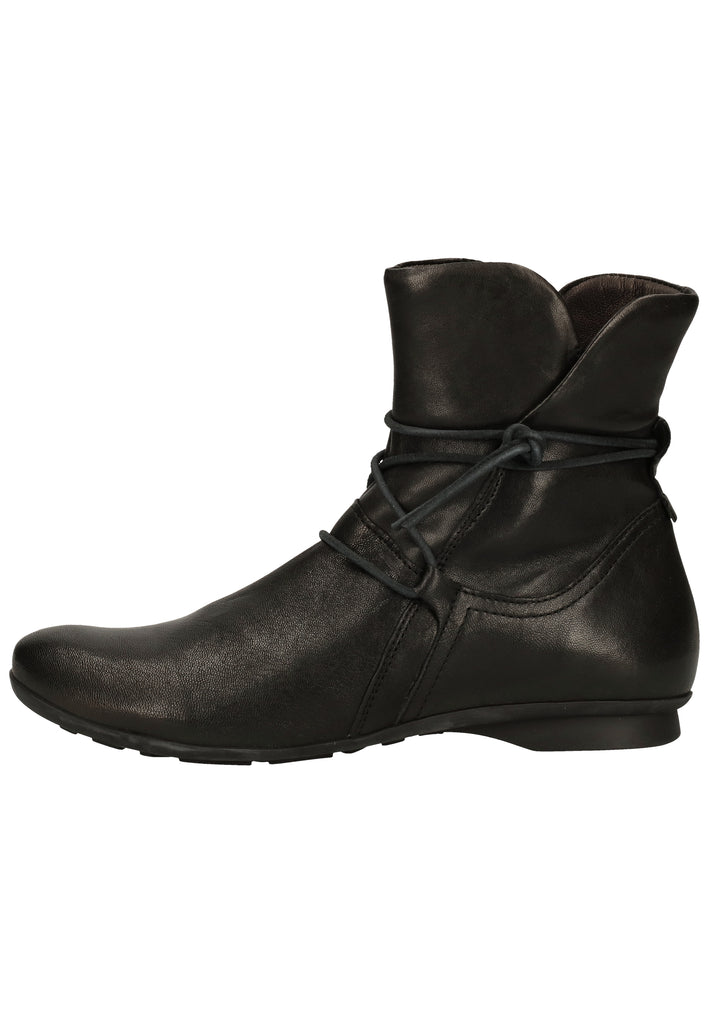 Think! Stiefelette Leder Schwarz - surf4shoes