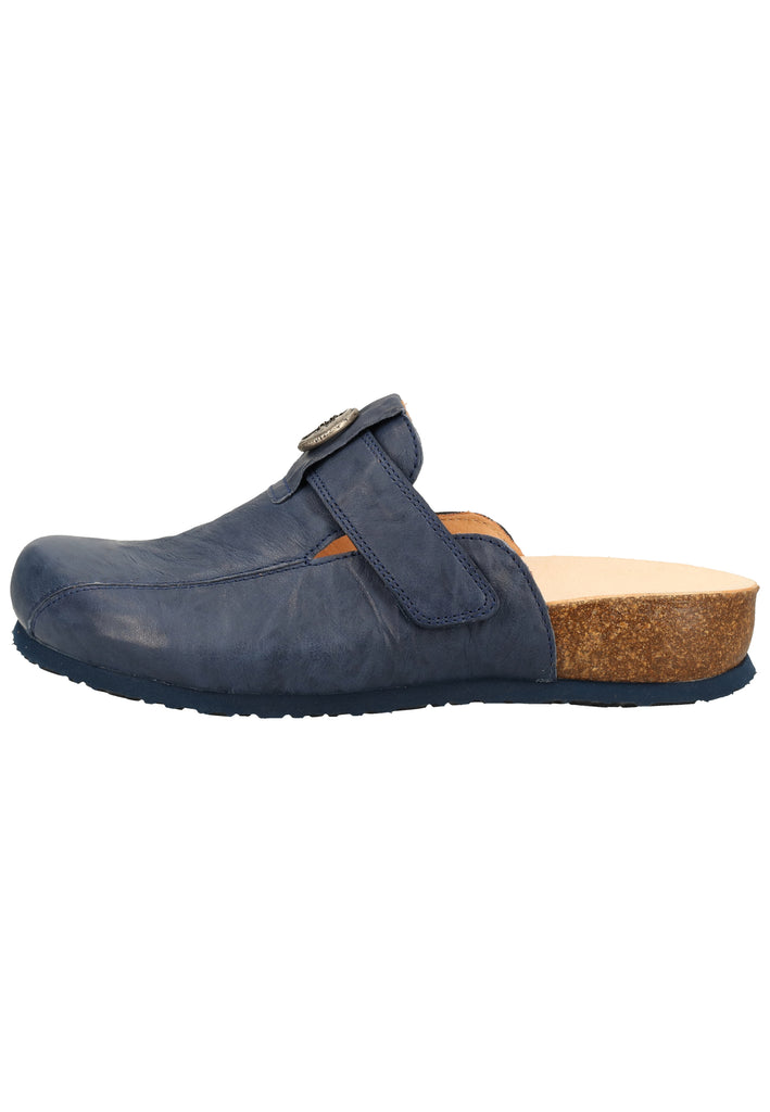 Think! Pantoletten Leder Jeans - surf4shoes