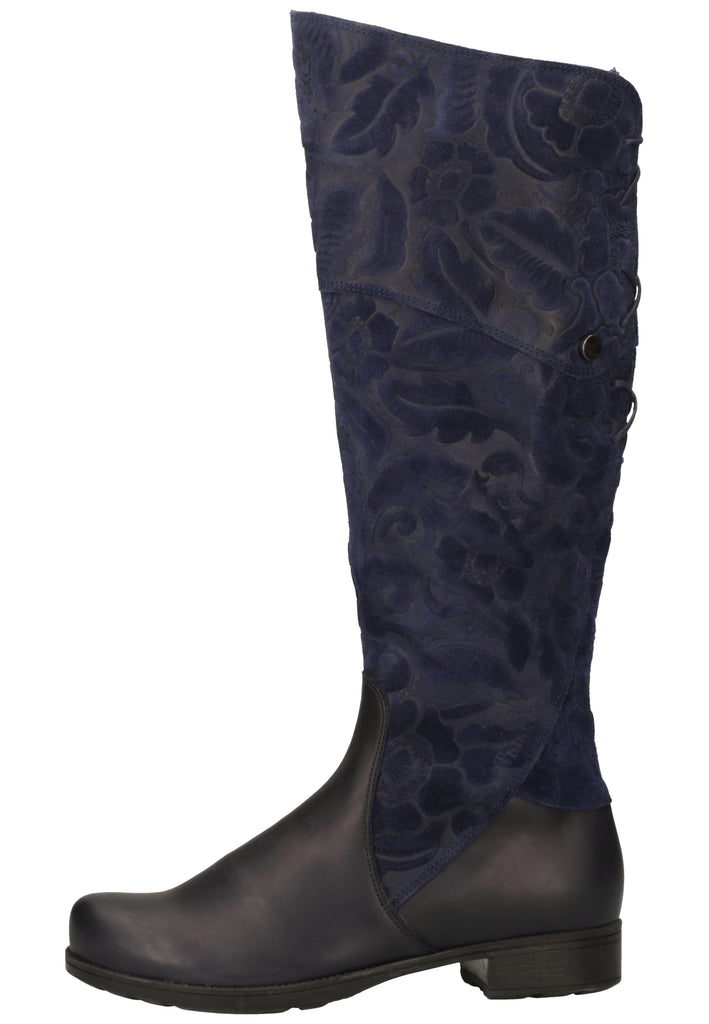 Think! Stiefel Veloursleder Notte - surf4shoes