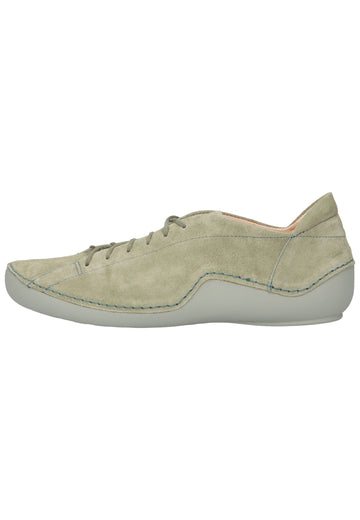Think! Halbschuhe Veloursleder Hellgrün - surf4shoes
