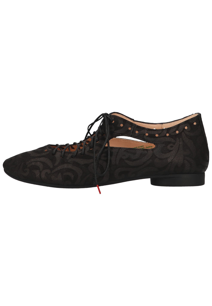 Think! Halbschuhe Leder Schwarz - surf4shoes