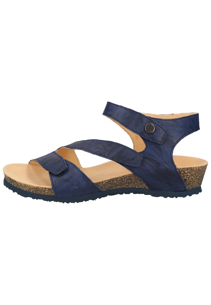 Think! Sandalen Glattleder Blau - surf4shoes