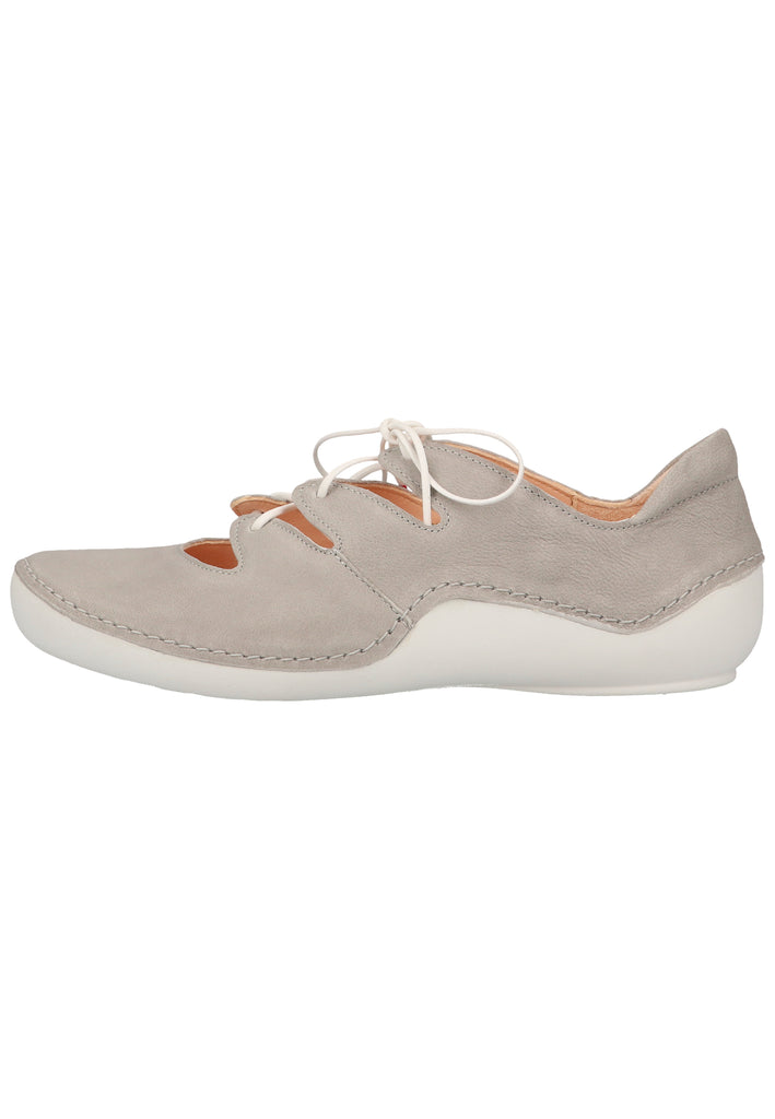 Think! Halbschuhe Glattleder Grau - surf4shoes