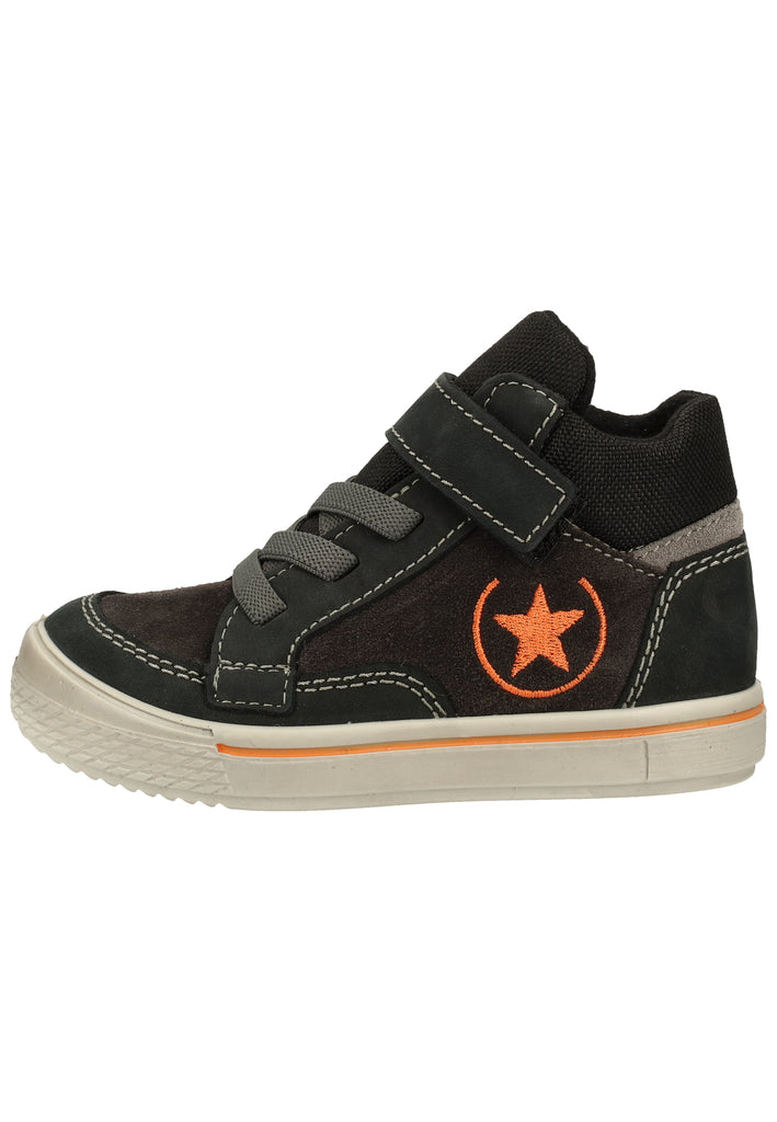 Ricosta Sneaker Leder/Synthetik Asphalt - surf4shoes