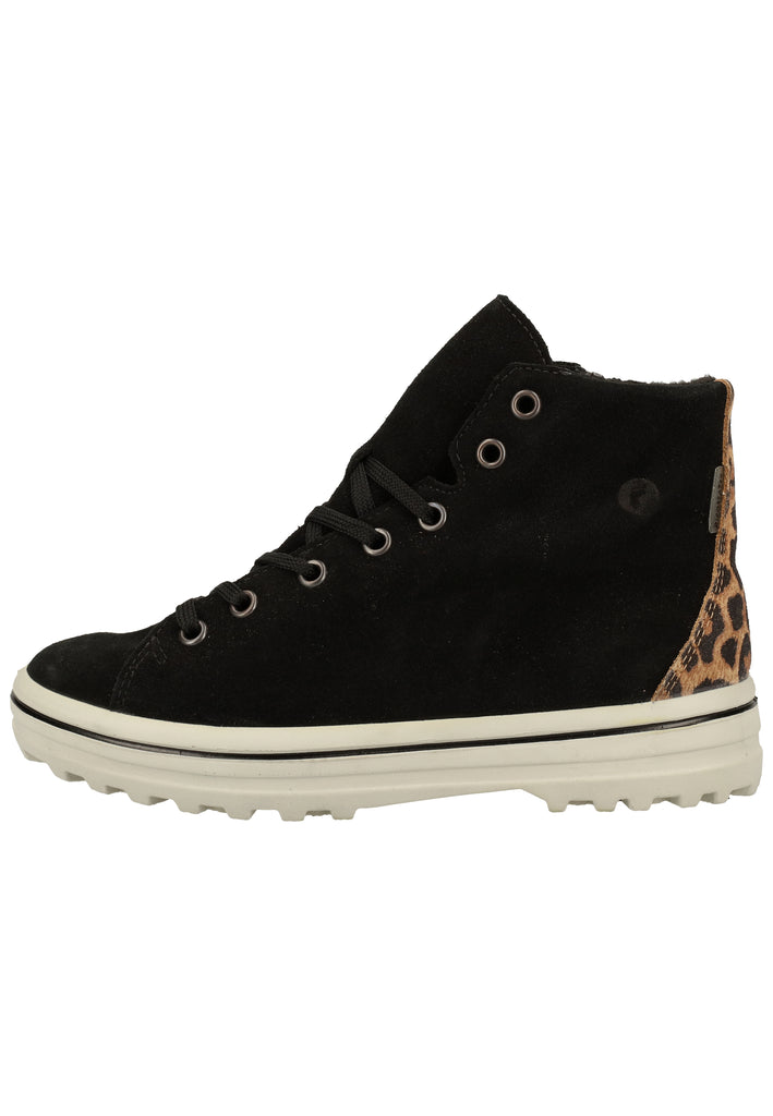 Ricosta Sneaker Leder Schwarz/Braun - surf4shoes