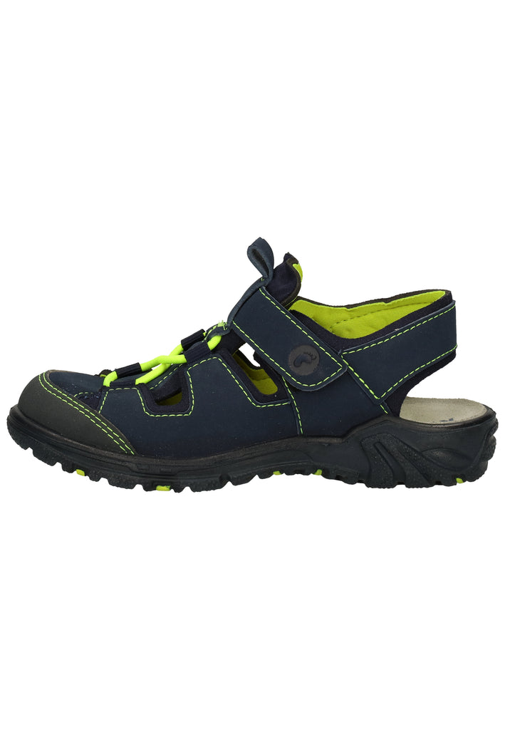 Ricosta Sandalen Synthetik/Textil Blau/Grün - surf4shoes