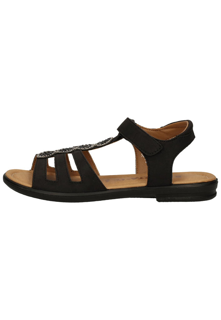 Ricosta Sandalen Leder Schwarz - surf4shoes