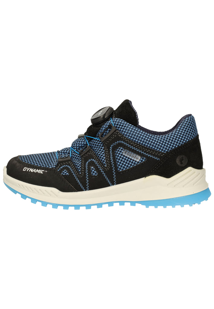 Ricosta Sneaker Leder/Textil Blau/Schwarz - surf4shoes