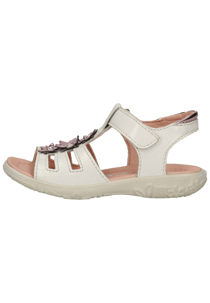 Ricosta Sandalen Leder/Textil Weiß - surf4shoes