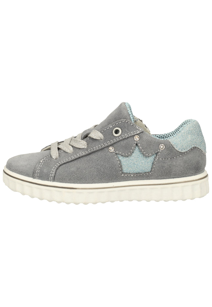 Ricosta Sneaker Leder/Synthetik Grau/Blau - surf4shoes