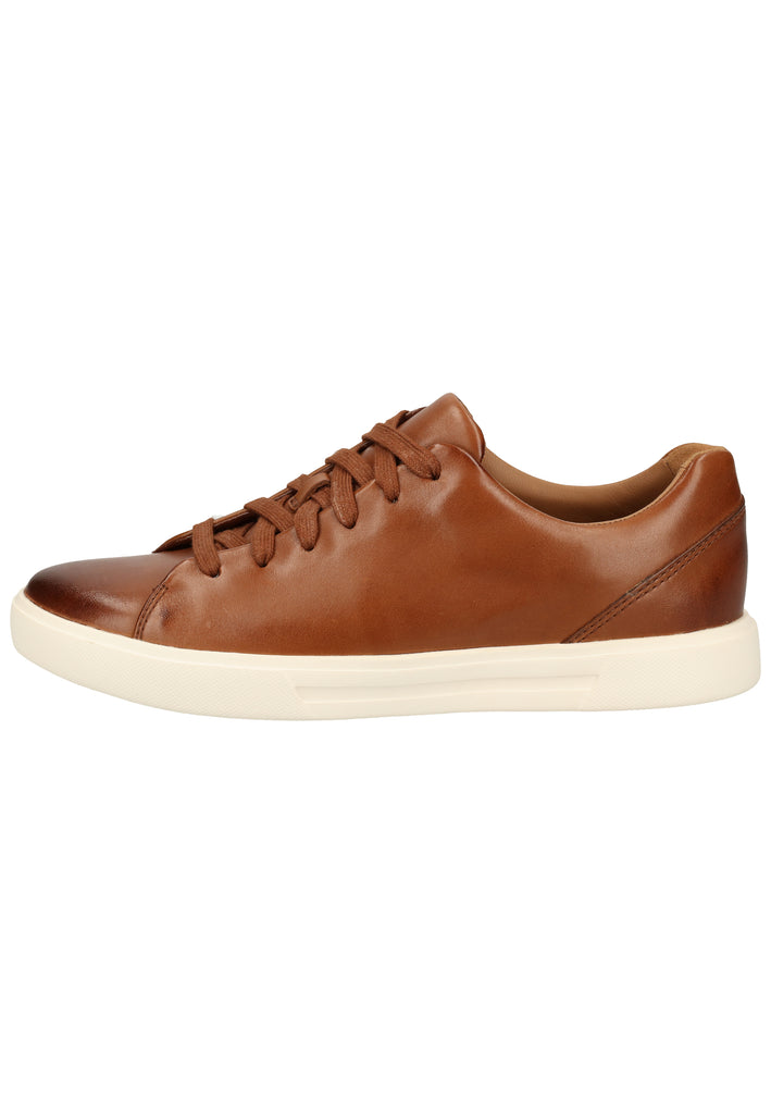 Clarks Sneaker Leder Tan - surf4shoes