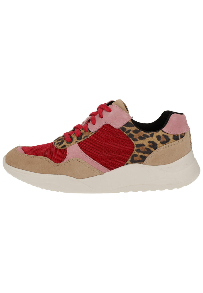 Clarks Sneaker Leder/Textil Leopard - surf4shoes