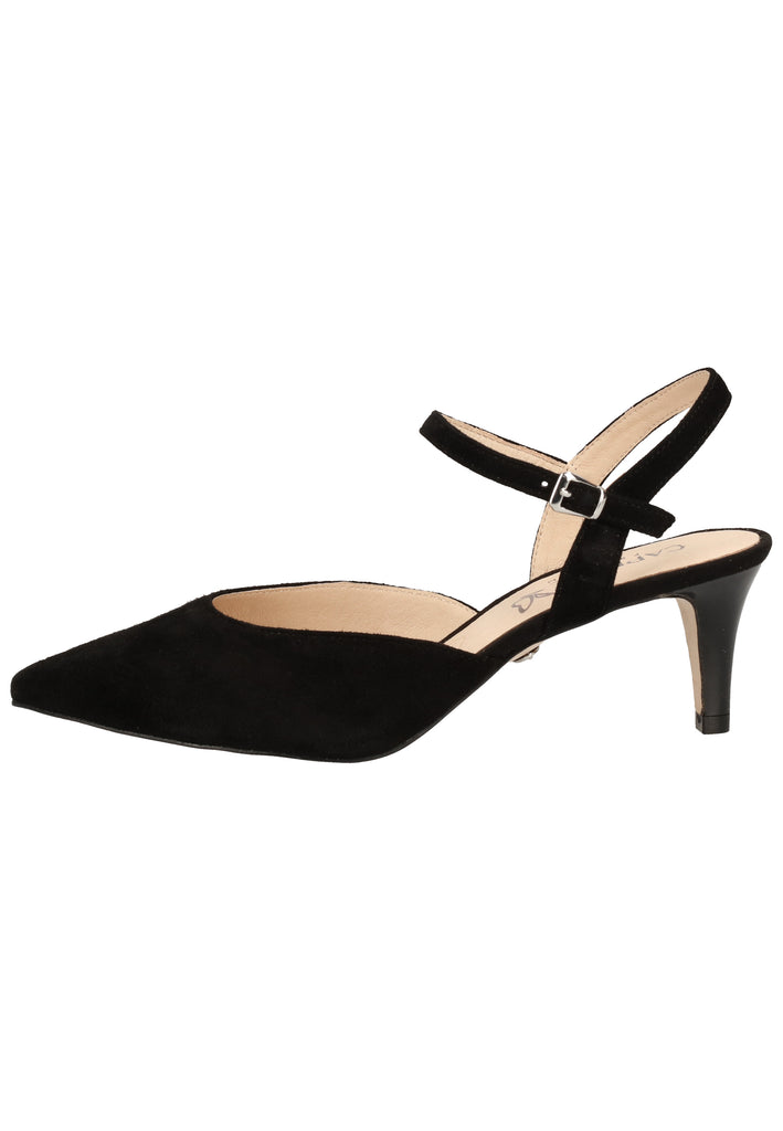 Caprice Pumps Leder Schwarz - surf4shoes