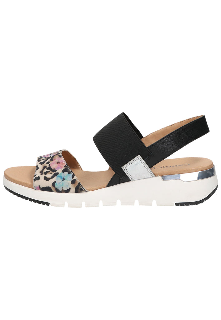 Caprice Sandalen Leder Leopard - surf4shoes