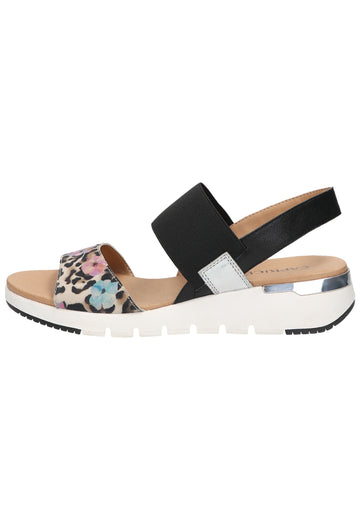 Caprice Sandalen Leder Leopard - surf4shoes