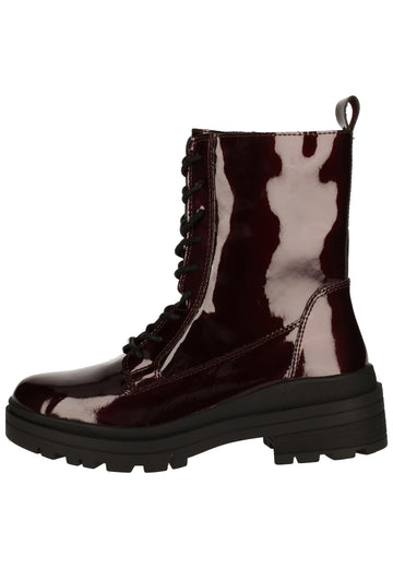 Caprice Stiefelette Leder Bordeaux - surf4shoes