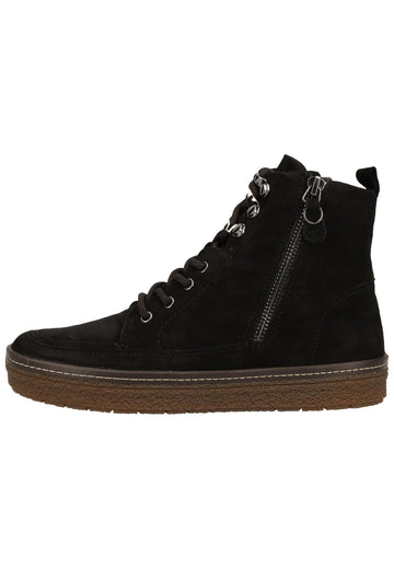 Caprice Stiefelette Leder Schwarz - surf4shoes