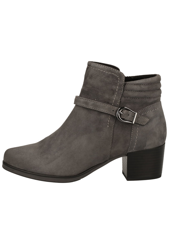 Caprice Stiefelette Leder Grau - surf4shoes