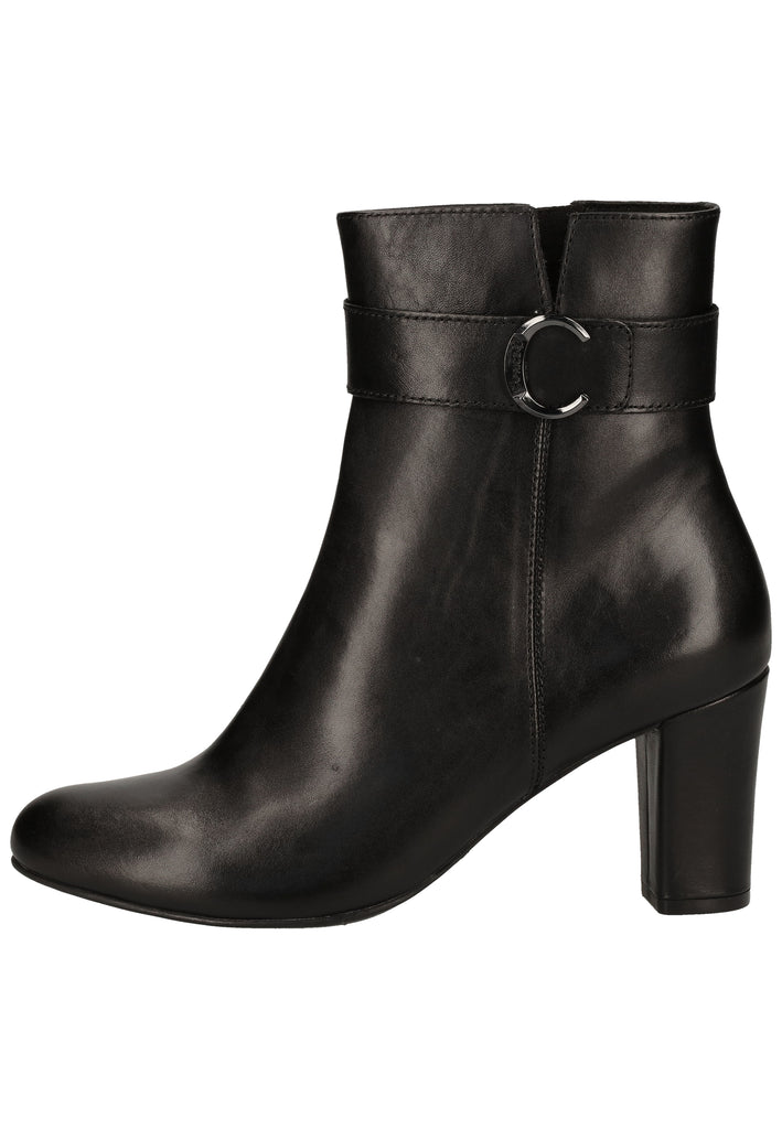 Caprice Stiefelette Nappaleder Schwarz - surf4shoes