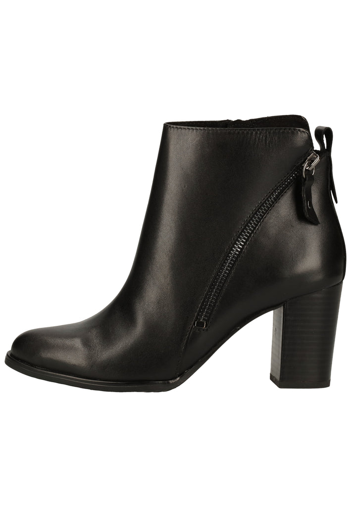 Caprice Stiefelette Leder Schwarz - surf4shoes