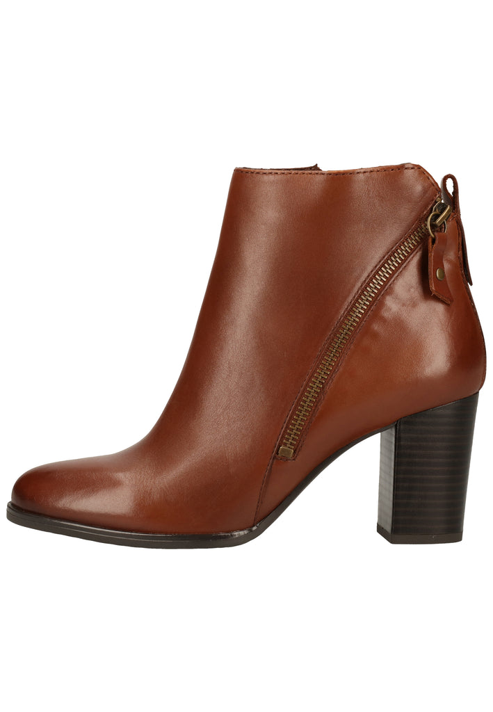Caprice Stiefelette Leder Cognac - surf4shoes