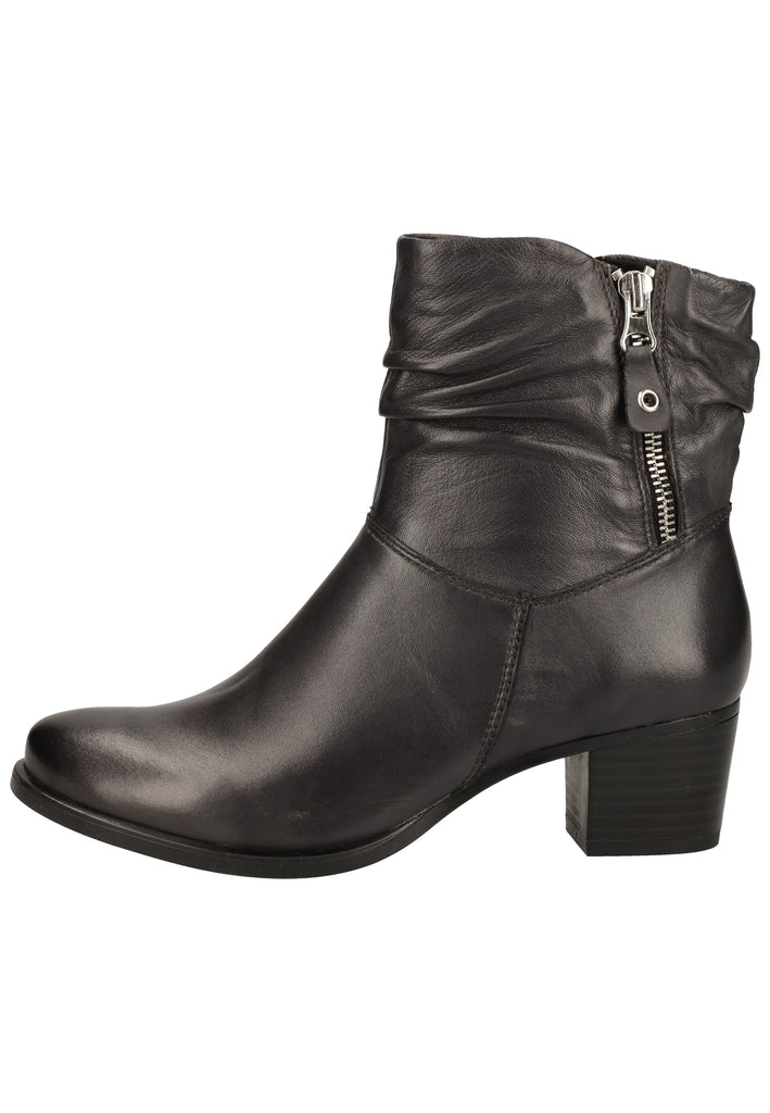 Caprice Stiefelette Leder Dunkelgrau - surf4shoes