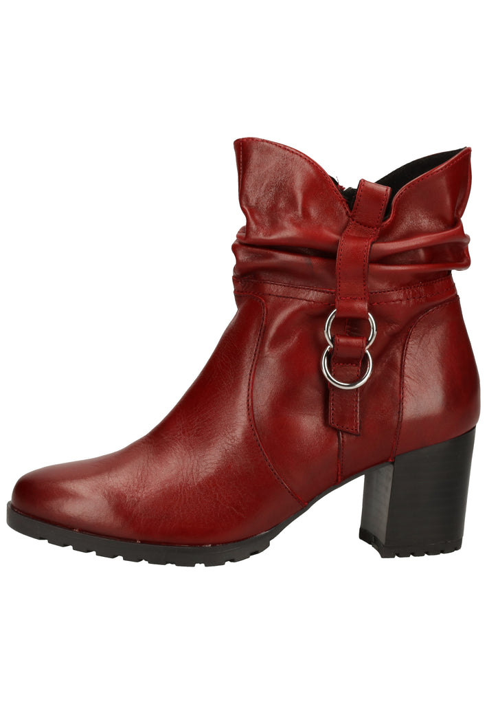 Caprice Stiefelette Nappaleder Rot - surf4shoes