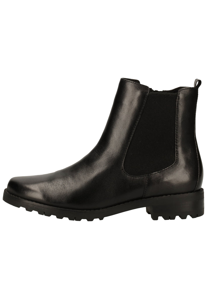 Caprice Stiefelette Nappaleder Schwarz - surf4shoes