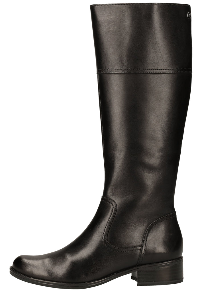 Caprice Stiefelette Nappaleder Schwarz - surf4shoes
