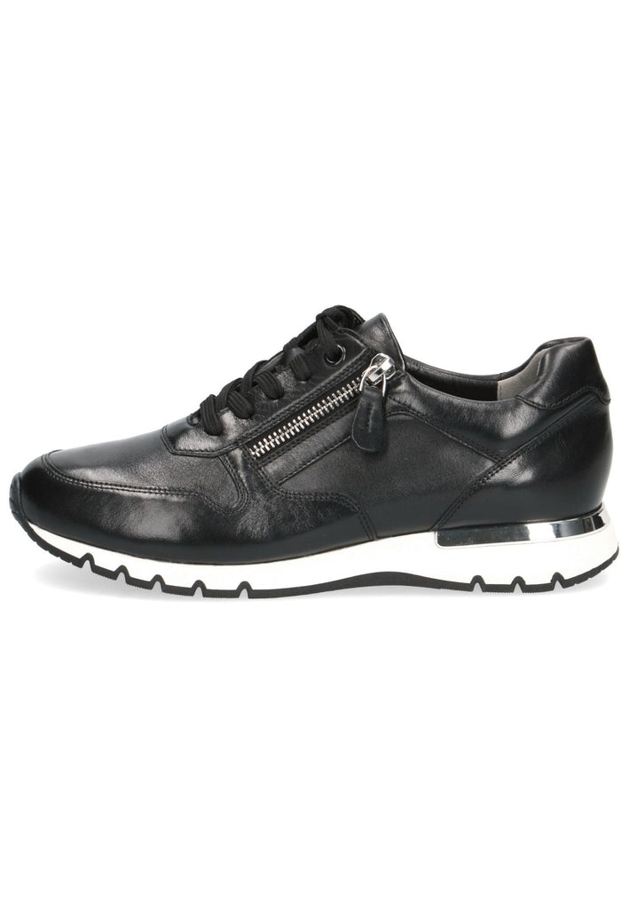 Caprice Sneaker Nappaleder Schwarz - surf4shoes