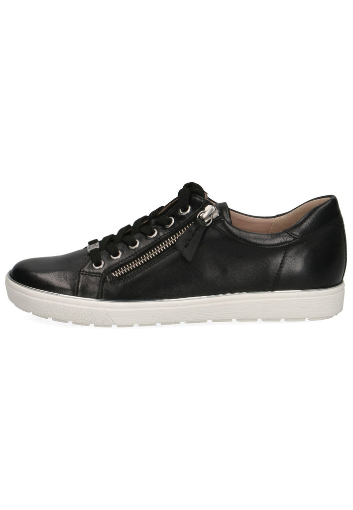 Caprice Sneaker Nappaleder Schwarz - surf4shoes