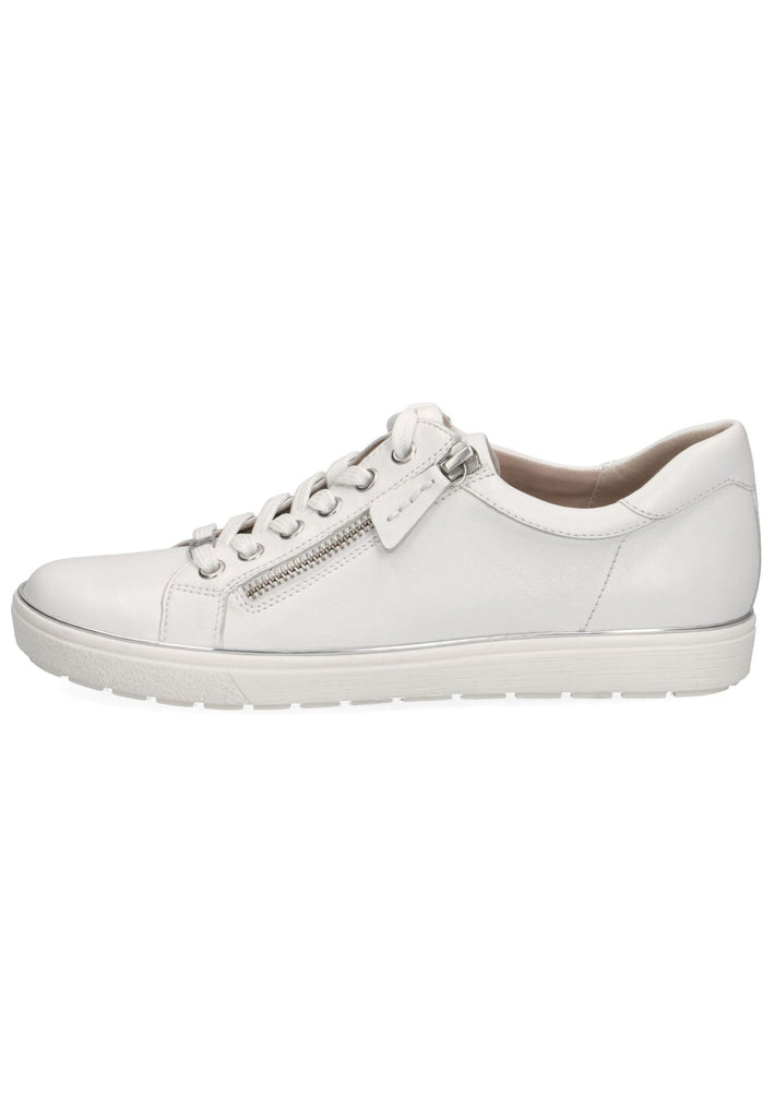 Caprice Sneaker Nappaleder Weiß - surf4shoes