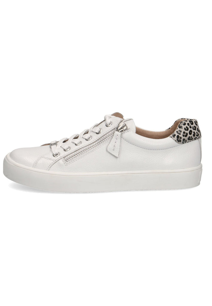 Caprice Sneaker Nappaleder Weiß kombi - surf4shoes