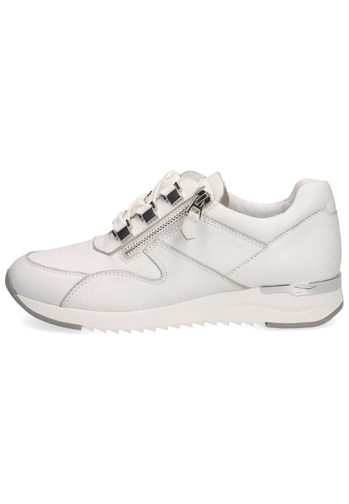 Caprice Sneaker Nappaleder Weiß - surf4shoes