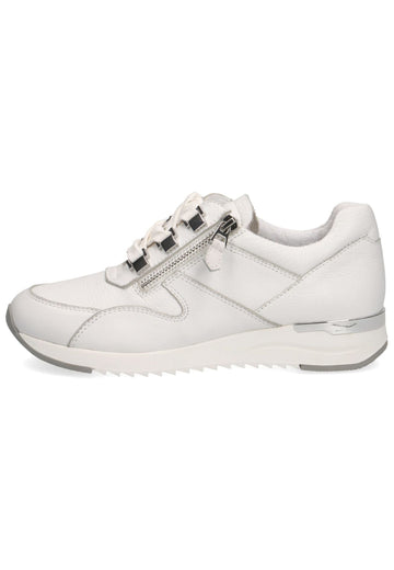 Caprice Sneaker Nappaleder Weiß - surf4shoes