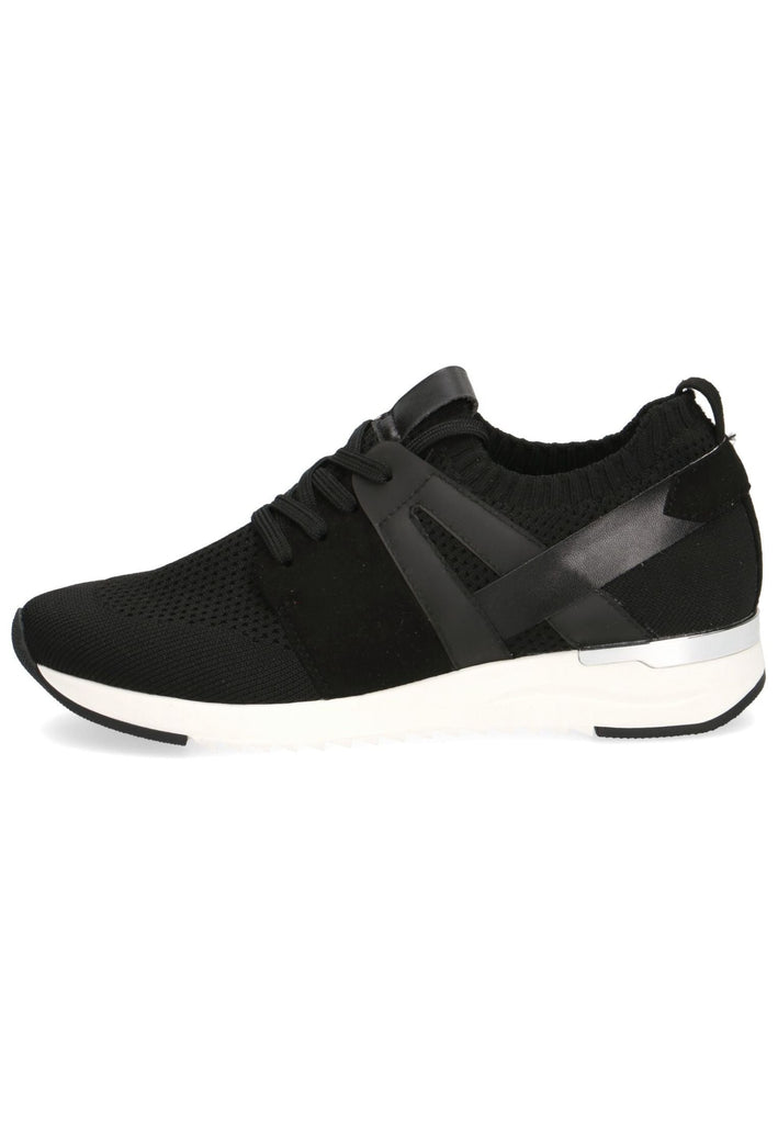 Caprice Sneaker Lederimitat/Textil Schwarz - surf4shoes