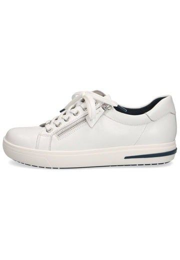 Caprice Sneaker Nappaleder Weiß - surf4shoes