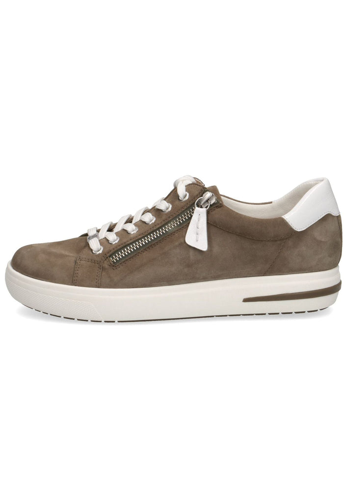 Caprice Sneaker Veloursleder Braun - surf4shoes