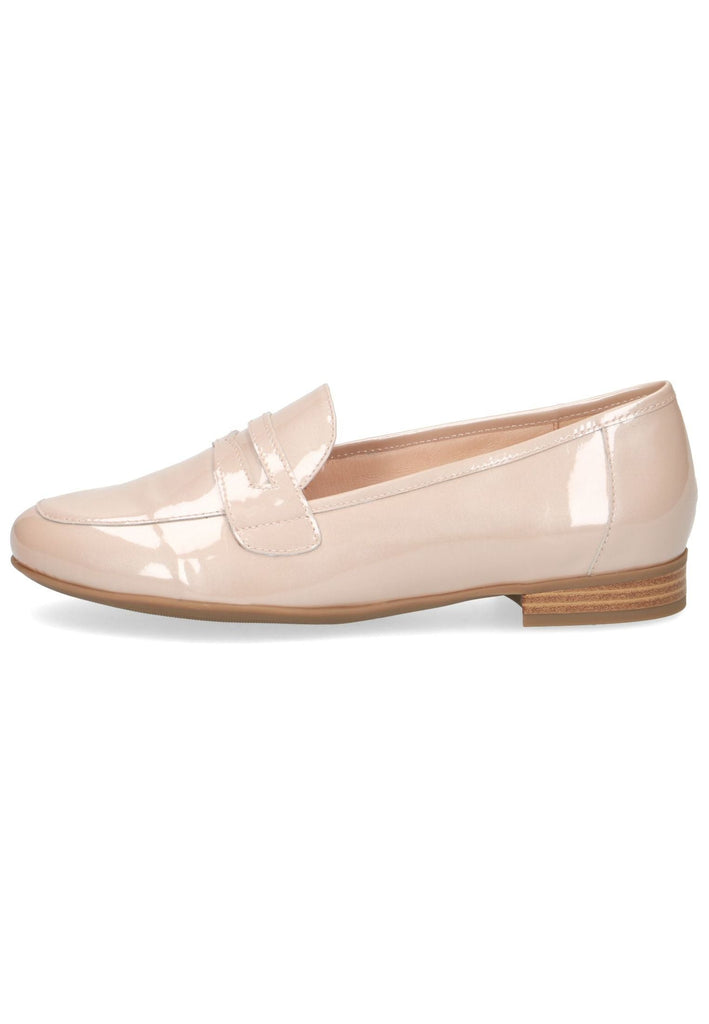 Caprice Slipper Leder Beige - surf4shoes