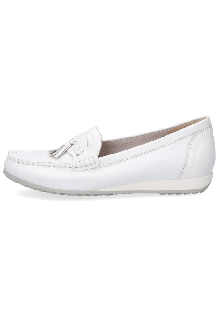 Caprice Slipper Nappaleder Weiß - surf4shoes