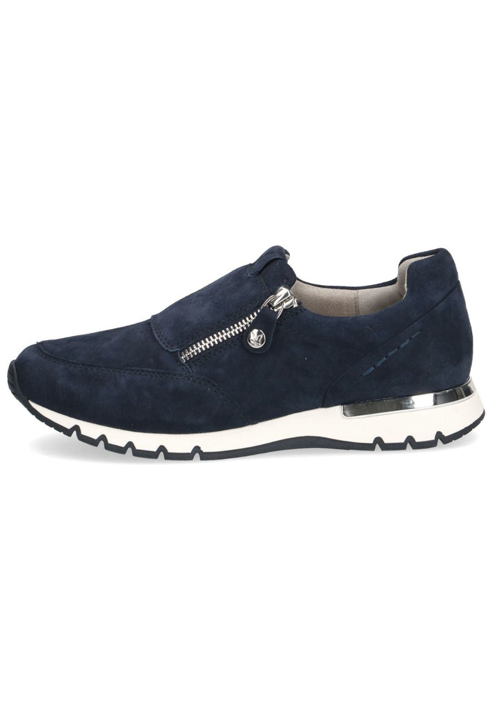 Caprice Sneaker Veloursleder Ozean - surf4shoes
