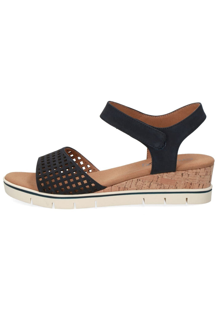 Caprice Sandalen Nubukleder Ozean - surf4shoes