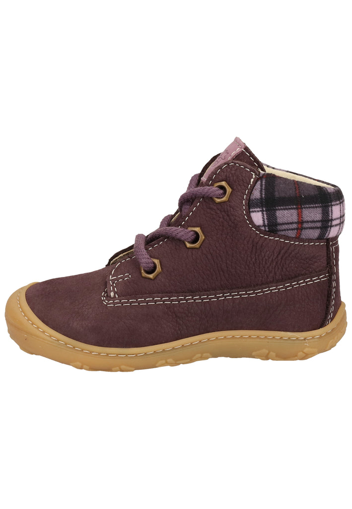 Pepino Halbschuhe Leder/Textil Pflaume - surf4shoes