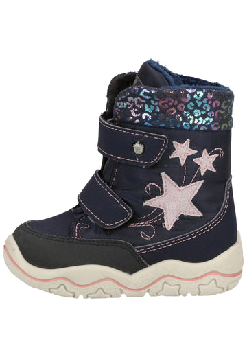 Pepino Stiefel Lederimitat/Textil Marine Warmfutter - surf4shoes