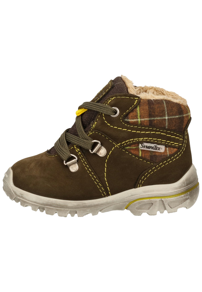 Pepino Stiefel Leder/Synthetik Dunkelbraun Warmfutter - surf4shoes