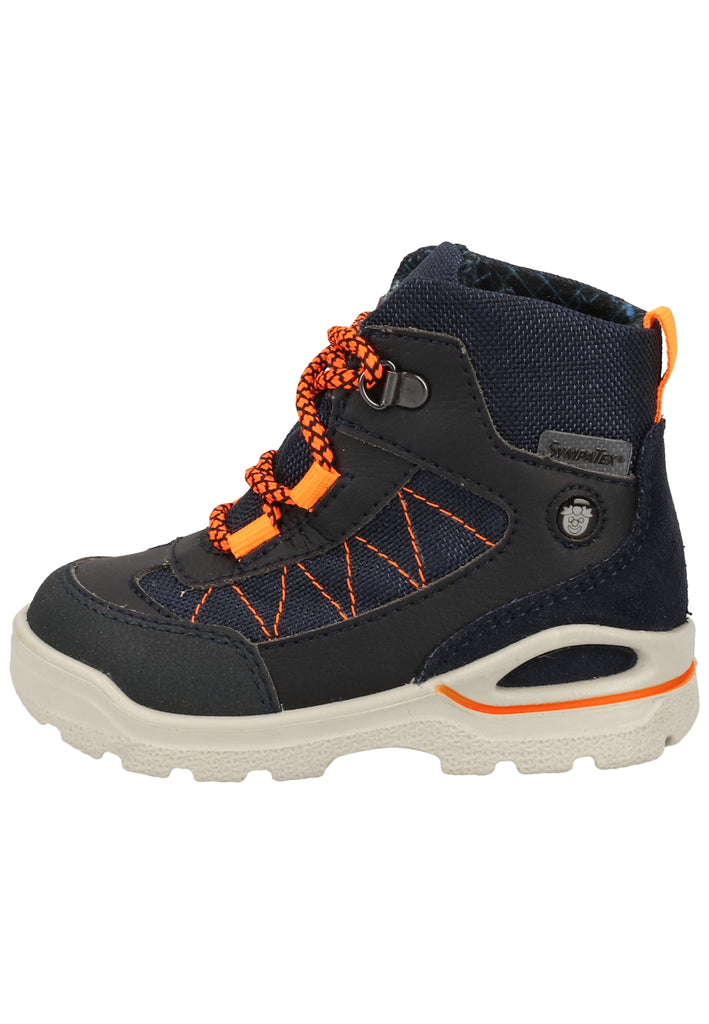 Pepino Stiefel Leder/Synthetik Blau/Orange - surf4shoes