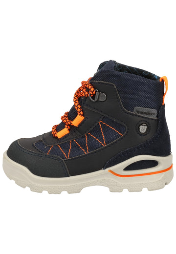 Pepino Stiefel Leder/Synthetik Blau/Orange - surf4shoes