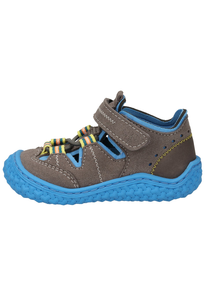Pepino Halbschuhe Lederimitat/Textil Grau/Blau - surf4shoes