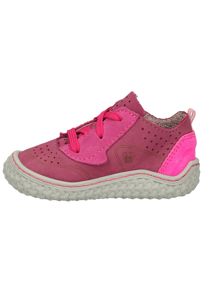 Pepino Halbschuhe Nubukleder Pink - surf4shoes